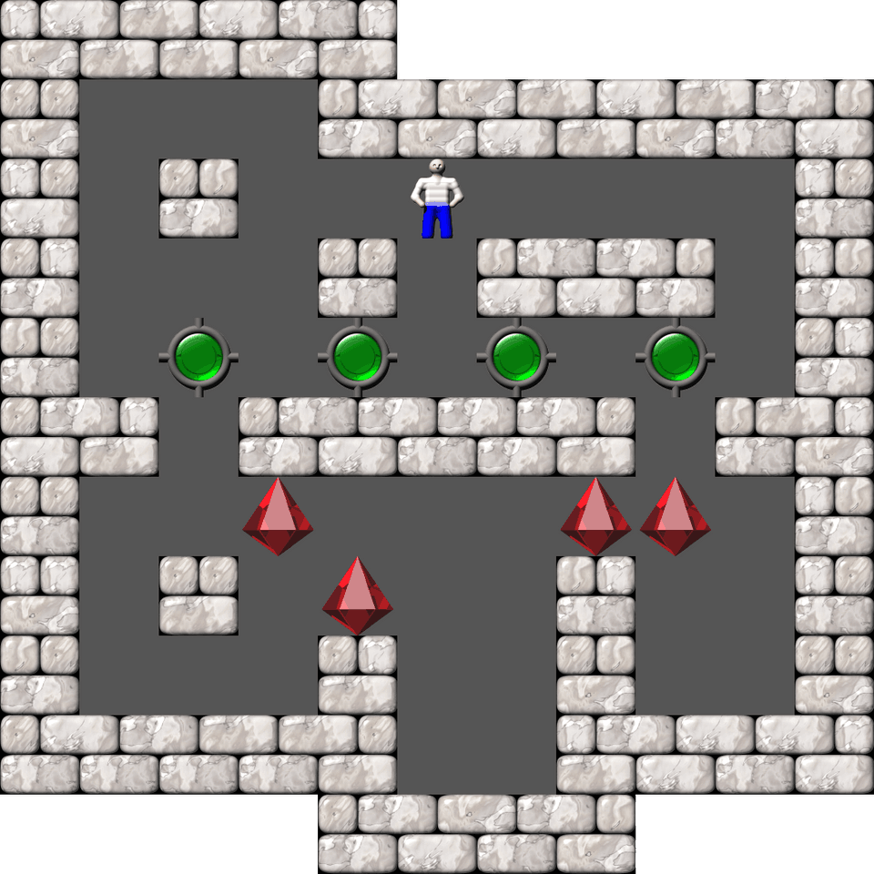 Sokoban Chrysalis Collection 10 level 38